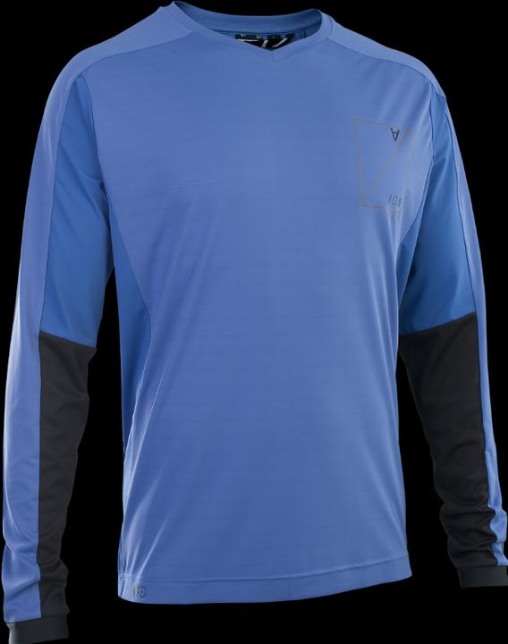 ION Bike Jersey Traze Amp LS AFT men - pacific-blue