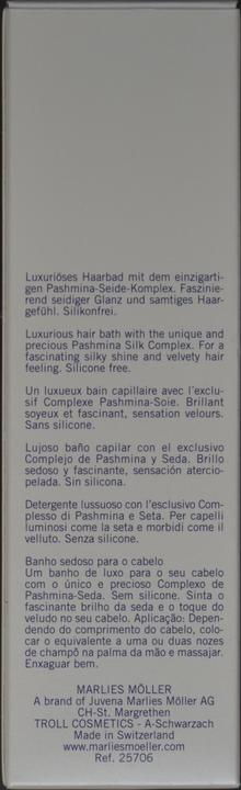 Actual product image Marlies Möller Silky Hair Bath (200 ml, Liquid shampoo)