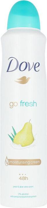 Actual product image Dove Pear and Aloe Vera Antiperspirant Deodorant Aerosol 250ml (Spray, 250 ml)