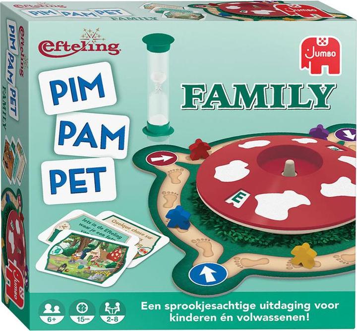 Jumbo Pim Pam pet family Efteling (Dutch)
