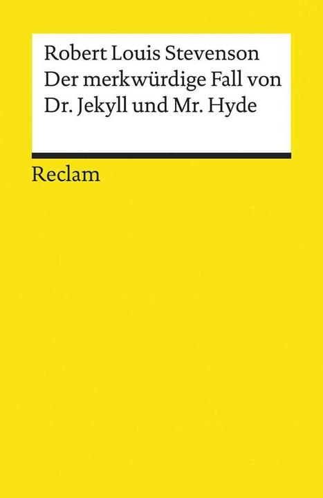 Image du produit Der merkwürdige Fall von Dr. Jekyll und Mr. Hyde (Allemand, Robert Louis Stevenson., 2017)