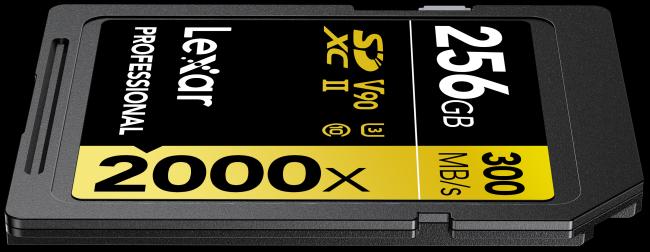 Immagine prodotto Lexar Serie Oro Professionale (256 GB, SDXC, U3, UHS-II)