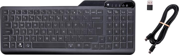 Actual product image HP 400 BL WD KBD EMEA-INTL English Loc-E (Eng. Int., Cable)