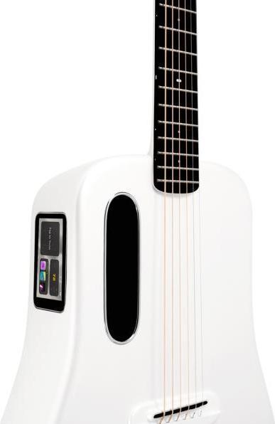 Produktbild Lava Music Me 3 Gitarre 36 Zoll mit Spacebag Weiss (Akustik Gitarre, Carbon, HPL (High-Pressure Laminate), Super AirSonic Carbonfaser)