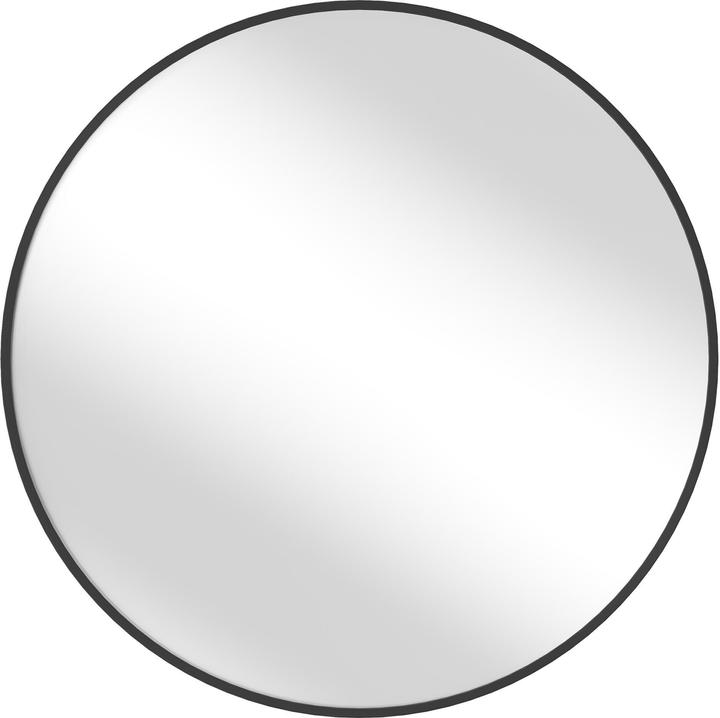 Produktbild Songmics Spiegel Ø 61 cm, Schwarz (61 x 61 x 3.6 cm)