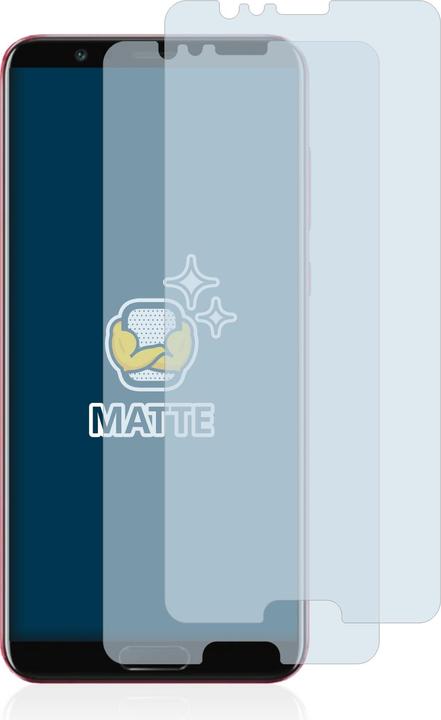 Actual product image BROTECT Anti-glare screen protector matt (2 Piece, Honor View 10)