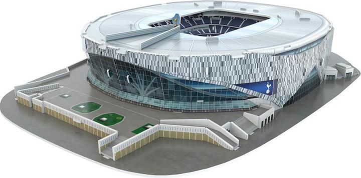 Actual product image Nanostad Tottenham Hotspur Stadium 3D jigsaw puzzle (75 pieces)