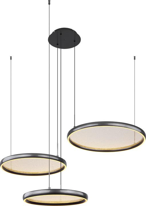 Immagine prodotto Globo Lampada a sospensione in metallo nero opaco, 1xled
