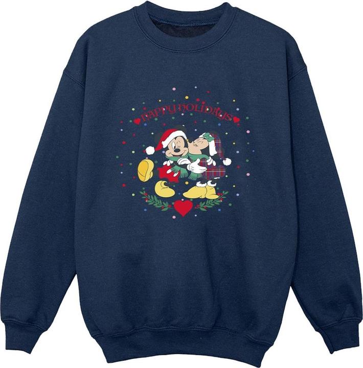 Disney Mickey Mouse Mickey Minnie Christmas Sweatshirt Jungen