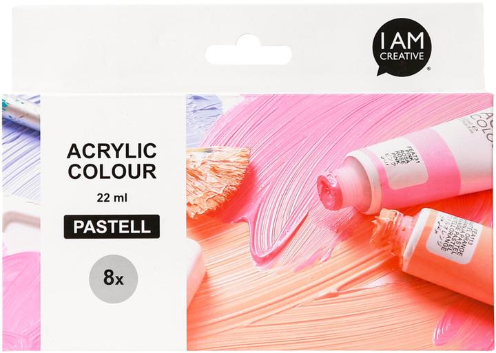 Produktbild I Am Creative Basic Acryl Set (Bunt, Pastell, 176 ml)