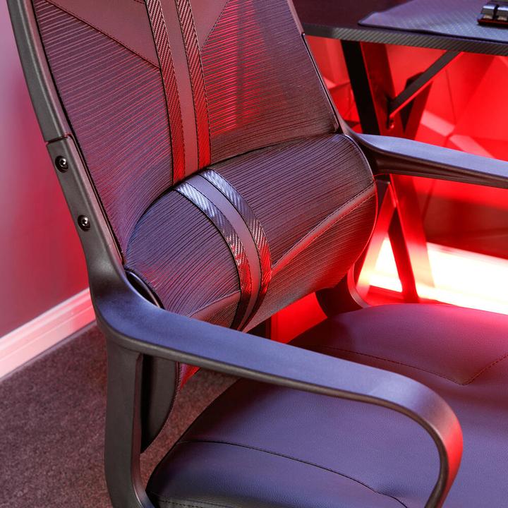 Image du produit X Rocker Chaise de jeu compacte Helix Noire