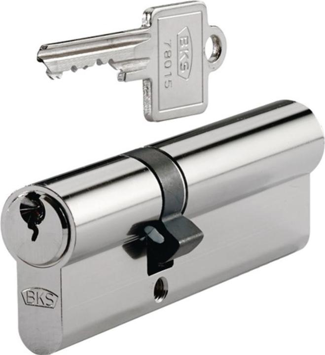 Produktbild BKS Profildoppelzylinder PZ 8812 40/75 mm Not- und Gefahrenfunktion beidseitig Anzahl Schlüssel 3 ver... (Profildoppelzylinder)
