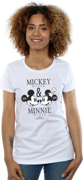 Immagine prodotto Disney Mousecrush Mondays - Maglietta in cotone di Topolino e Minnie Mouse (M)