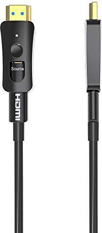 Image du produit Yiwentec Câble HDMI à fibre optique (10m) (10 m, HDMI)