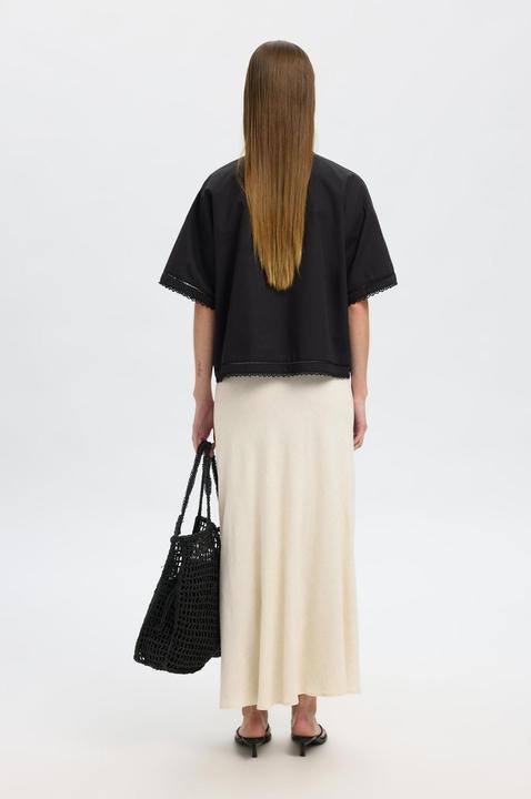 Produktbild Selected Femme Slfviva-Lena Hw Ankle Skirt Noos (34)