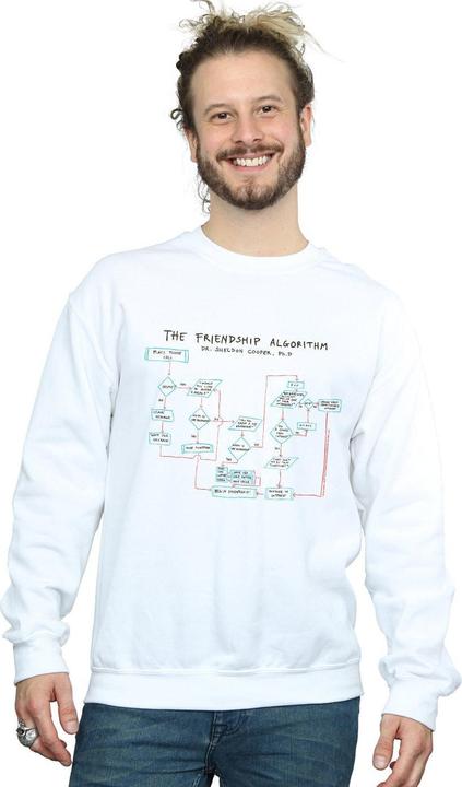 Produktbild Dam Friendship Algorithm Sweatshirt aus Baumwolle (L)