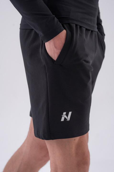 Actual product image Nebbia Relaxed-fit Shorts with Side Pockets 319 black (M)