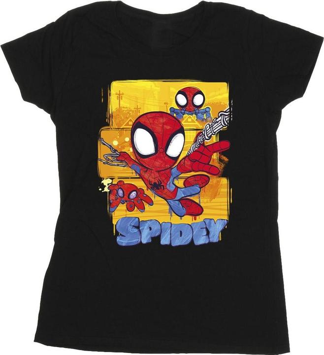 Spidey And His Amazing Friends Flying TShirt (S)