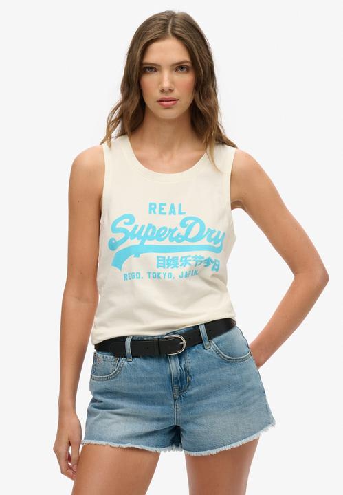 Actual product image Superdry Vl Neon Scoop Neck Tank (6)