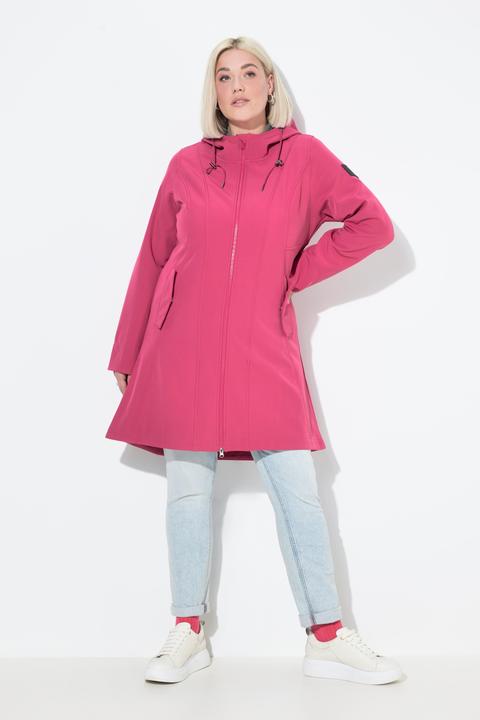 Produktbild Ulla Popken HYPRAR Softshelljacke, wasserabweisend, 2-Wege-Zipper (62)