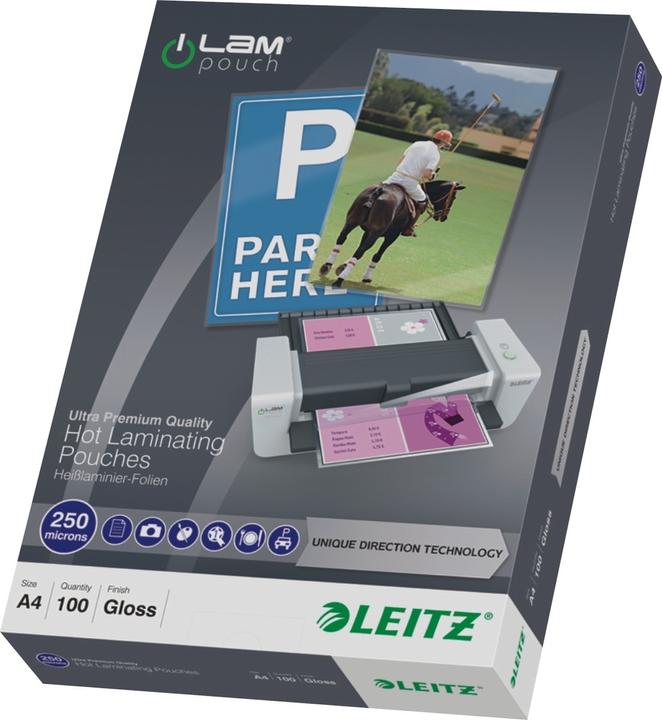 Immagine prodotto Leitz Film di laminazione (A4, 100 Pezzo/i, 250 µm)