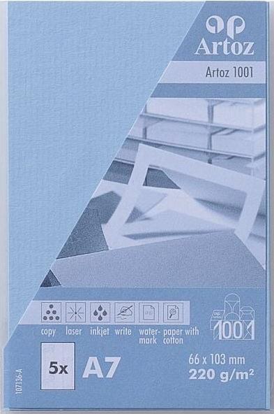Actual product image Artoz "1001" Business Cards A7 (220 g/m², 5 x, A7)