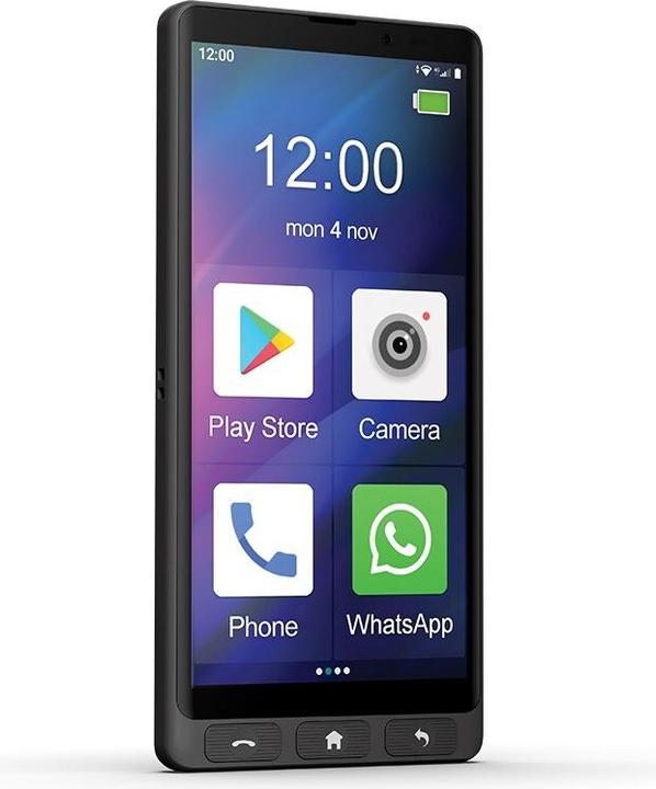 Image du produit Maxcom Smartphone pour seniors MS601 4G (étui transparent, 4G)