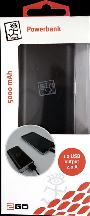 Produktbild 2GO Powerbank Travel (5000 mAh, 18.50 Wh)