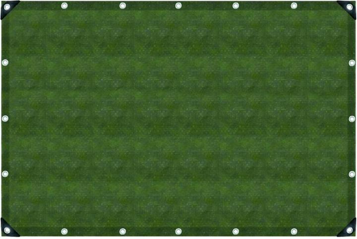 NoName Gewebeplane oliv 6 x 8 m UV-stabil Ösenabstand 50 cm (6 x 8 m)