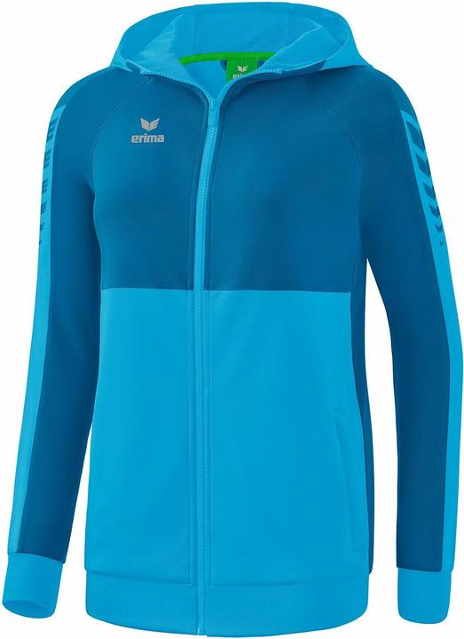 Produktbild Erima Six Wings Trainingsjacke mit Kapuze Damen (40)