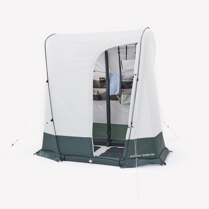 Produktbild Quechua Duschzelt aufblasbar Camping Fresh-Gewebe - Air Seconds (Aufblasbares Zelt, 8.30 kg, 2 Personen)