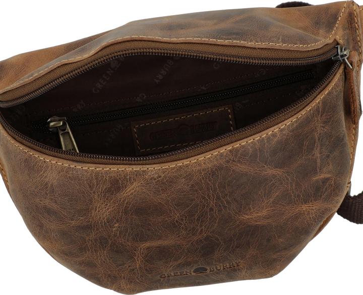 Actual product image Greenburry Vintage Gürteltasche Leder 26 cm