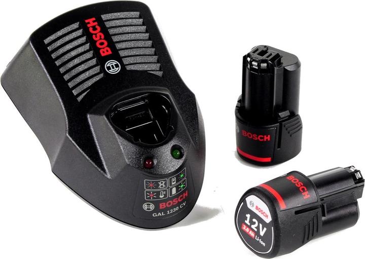 Actual product image Bosch Professional Bosch GSC 12 V-13 Battery Sheet Metal Shears L-Boxx ready + 2x Battery 3.0Ah + Charger