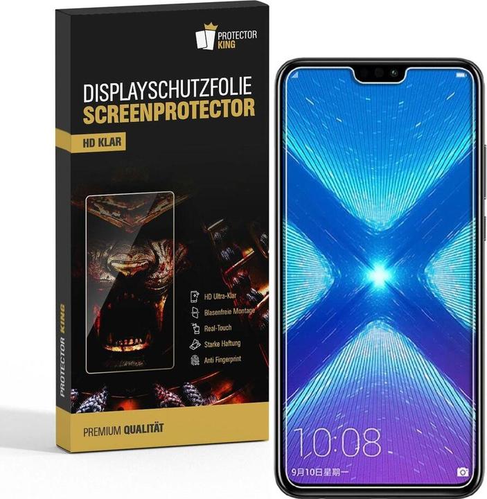 Produktbild Protectorking 3x Premium Displayschutzfolie 3D KLAR (3 Stück, Honor 8X)