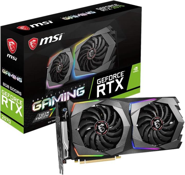 Image du produit MSI GeForce RTX 2070 GAMING (8 Go)