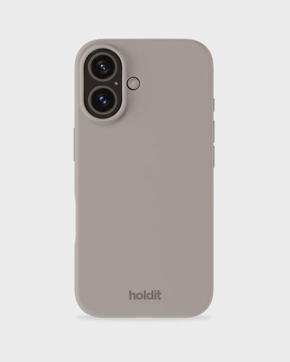Productafbeelding Holdit Siliconen hoesje iPhone 16 Taupe (Apple iPhone 16)
