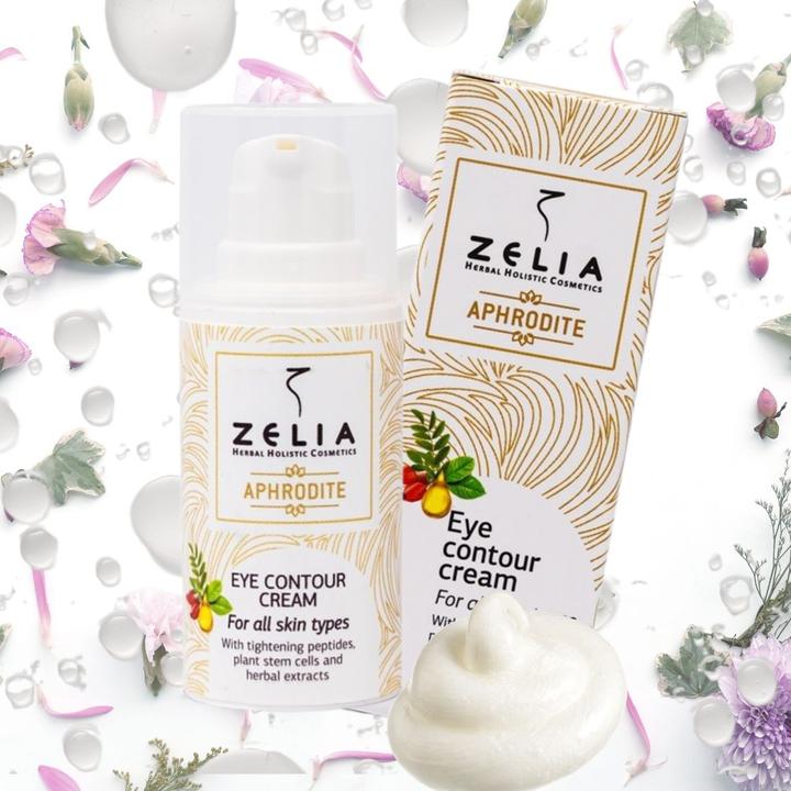 Actual product image Zelia APHRODITE Eye Contour Cream 5ml (Crème, 5 ml, Day + Night)