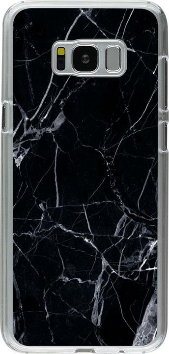 Produktbild PhoneLook Hülle transparent Marble Black 01 (Samsung Galaxy S8+)