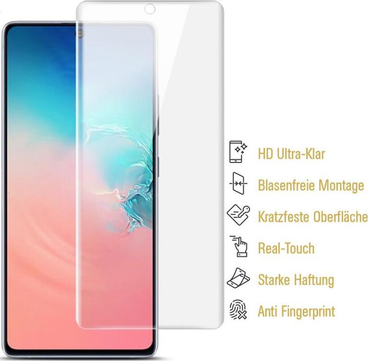 Actual product image Protectorking 6x Panzerfolie Anti-Shock HD Klar (6 Piece, Samsung Galaxy Note 10 Lite)
