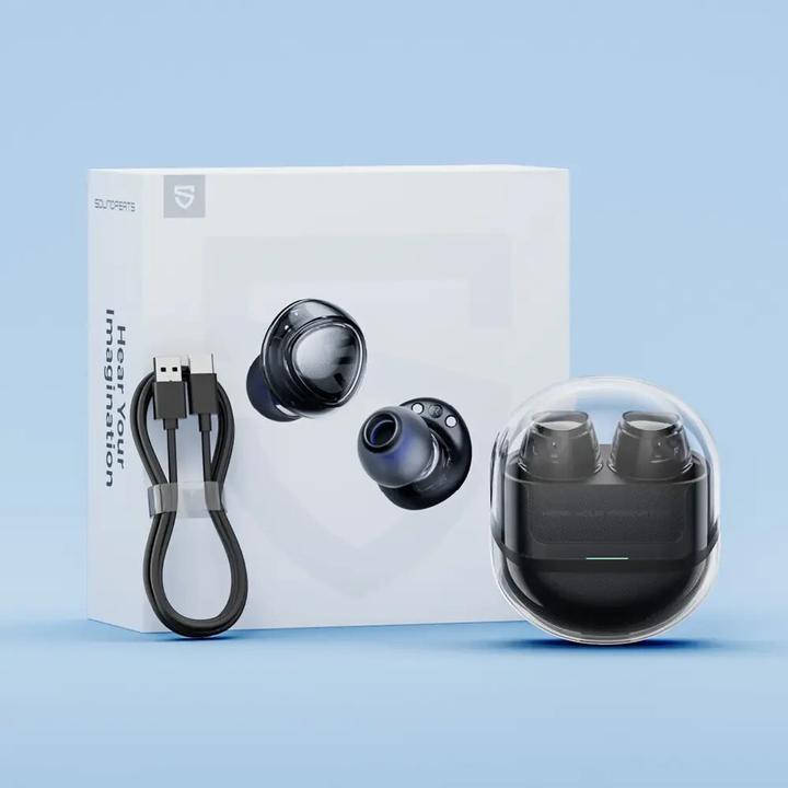 Image du produit Soundpeats Casque Clear Dot TWS noir (10 h, Sans fil)