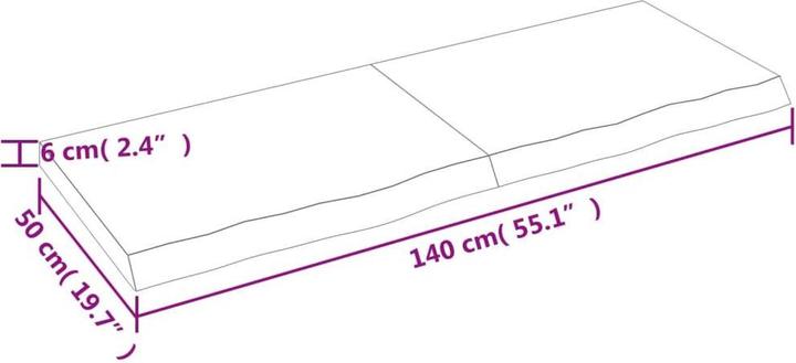 Produktbild VidaXL Emerald (140 x 50 x 6 cm)