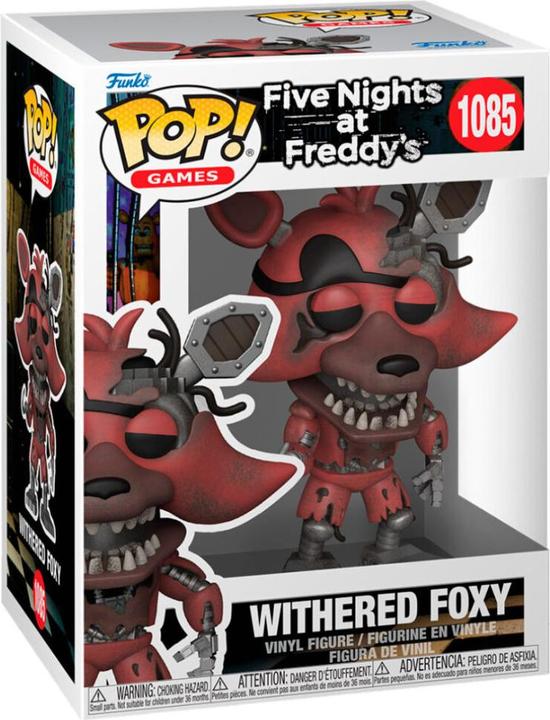 Actual product image Funko POP! FNAF: Withered Foxy