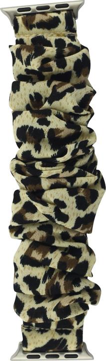 Produktbild PhoneLook Ersatz Armband Scrunchie leopard 38mm / 40mm / 41mm (38 mm, 40 mm, 41 mm, Stoff)