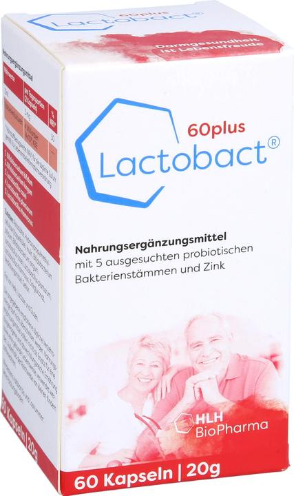 Lactobact 60plus Kapsel (60 Stück, Kapseln, 21 g)