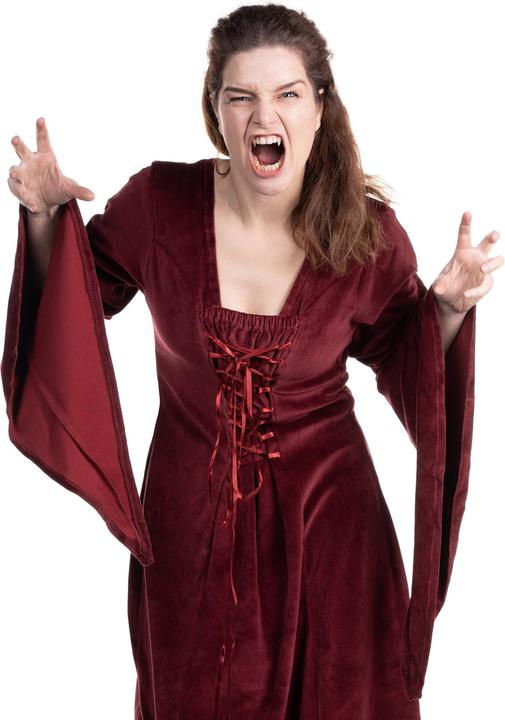 Produktbild Metamorph Bordeauxrotes Vampirkleid (S)