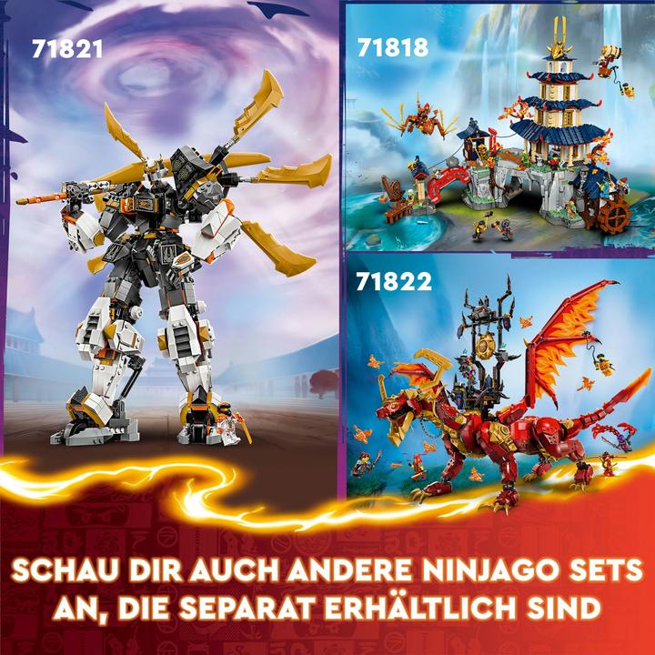 Actual product image LEGO 71821 Cole's titanium dragon mech (71821, LEGO Ninjago)