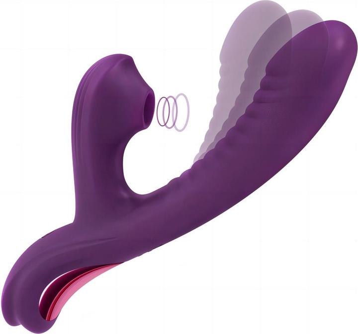 Actual product image Tracy's Dog Beta Rabbit Vibrator 3 in 1