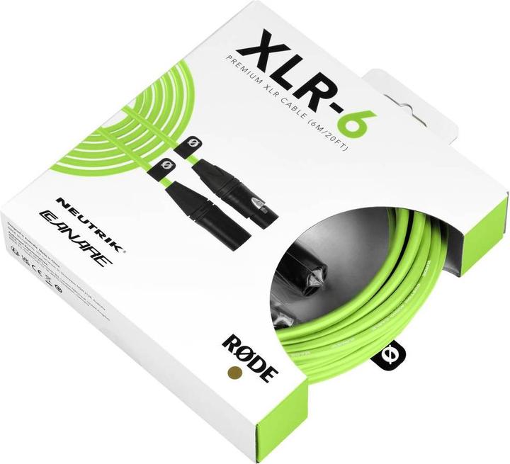 Image du produit RØDE XLR-6 Vert (6 m, XLR)