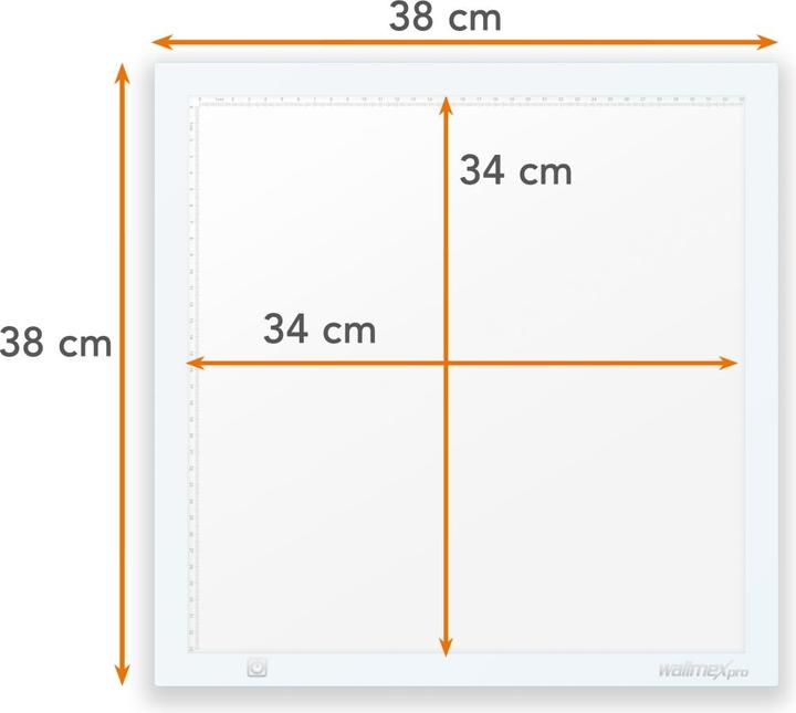 Actual product image Walimex Shining 380 light table (Surface luminaire)