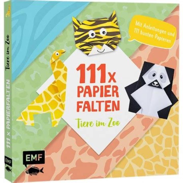 111 x Papierfalten – Tiere im Zoo